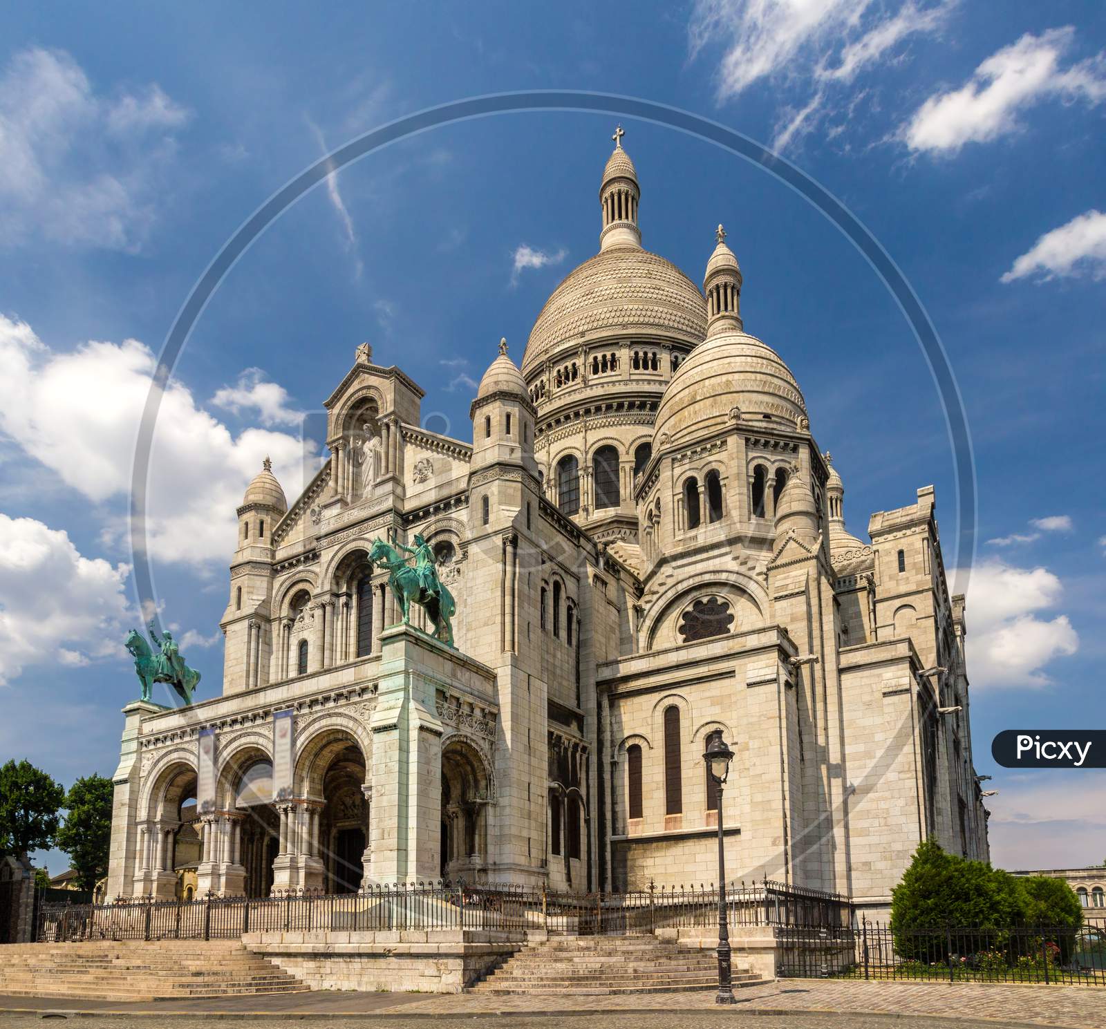 The Basilica Of The Sacred Heart Of Paris - France