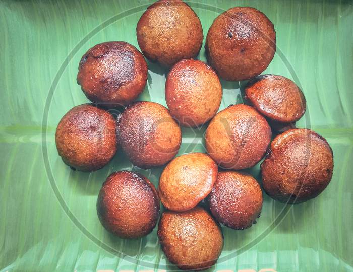 home made traditional Kerala snack unniyappan
