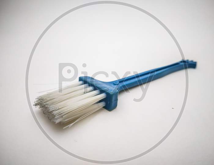 Keyboard Cleaning Brush Isolated With White Background.