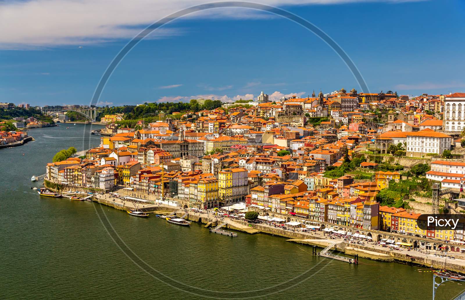 View Of Porto Over The River Douro - Portugal