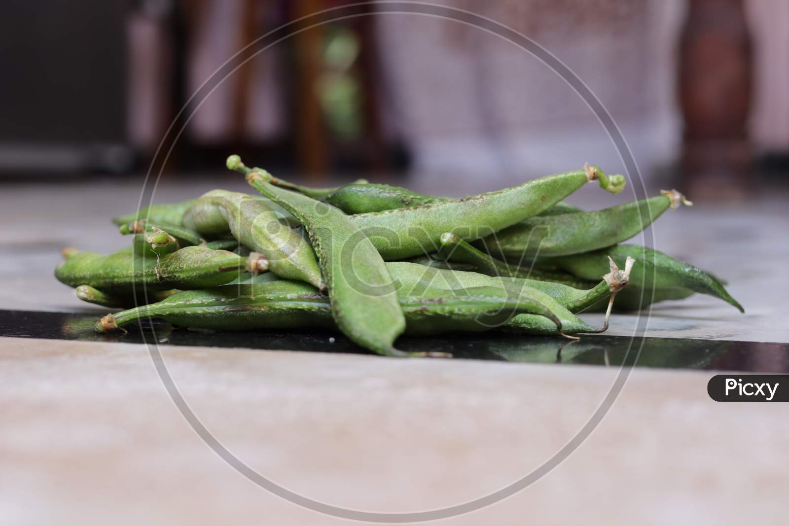 Image of Beans Green Vegetable Closeup-VY215909-Picxy