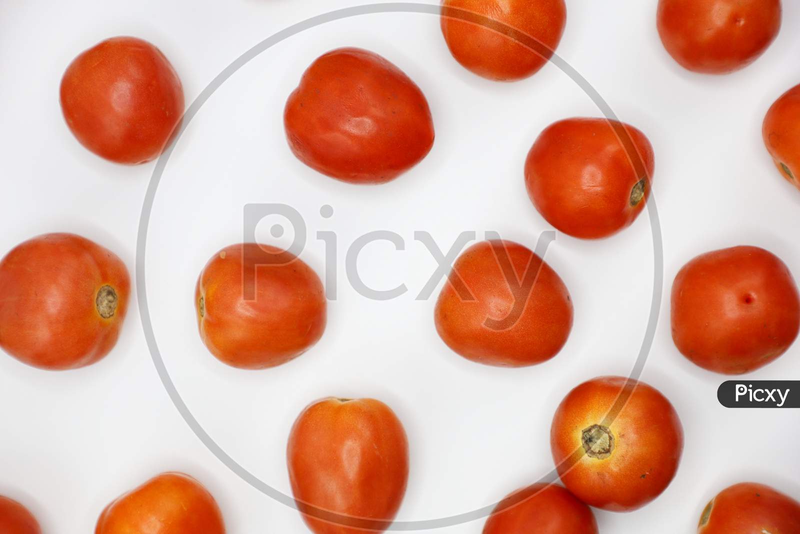 red tomatoes background. Group of tomatoes. fresh vegetarian.