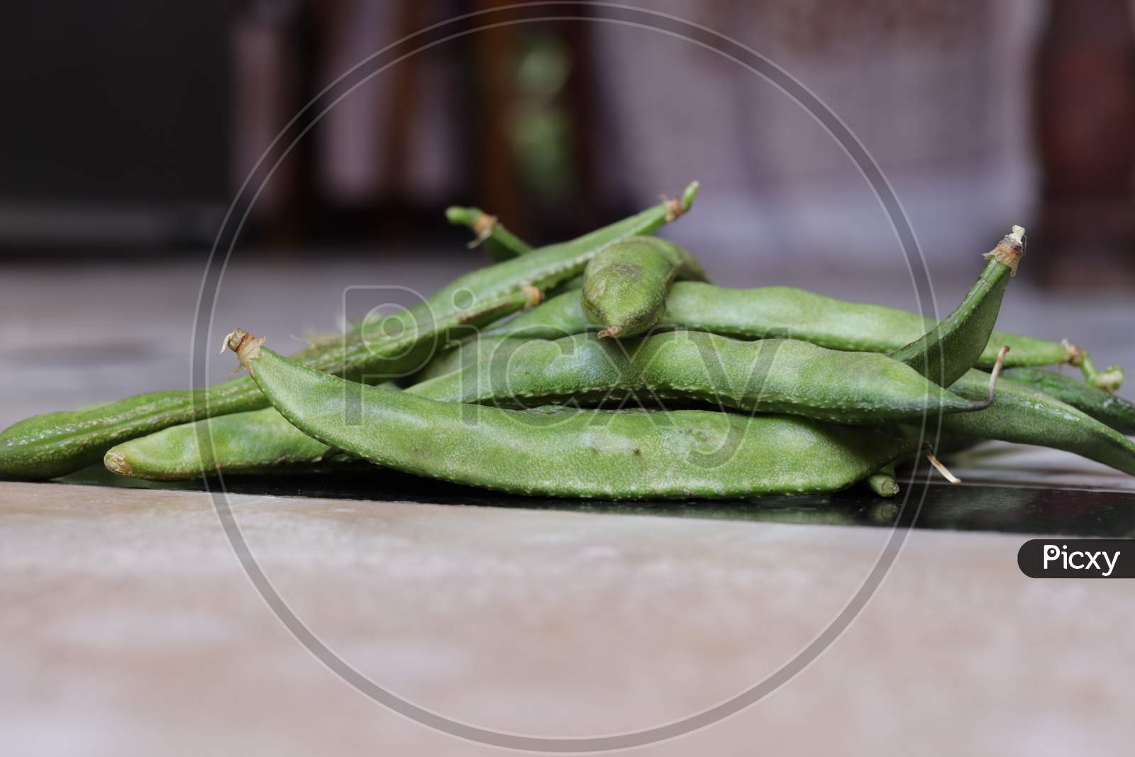 Beans Green Vegetable Closeup