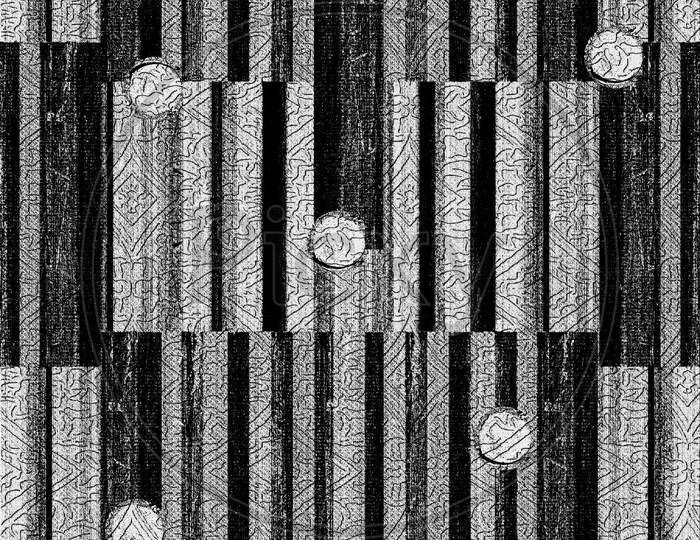 Black & White Grunge Texture Background