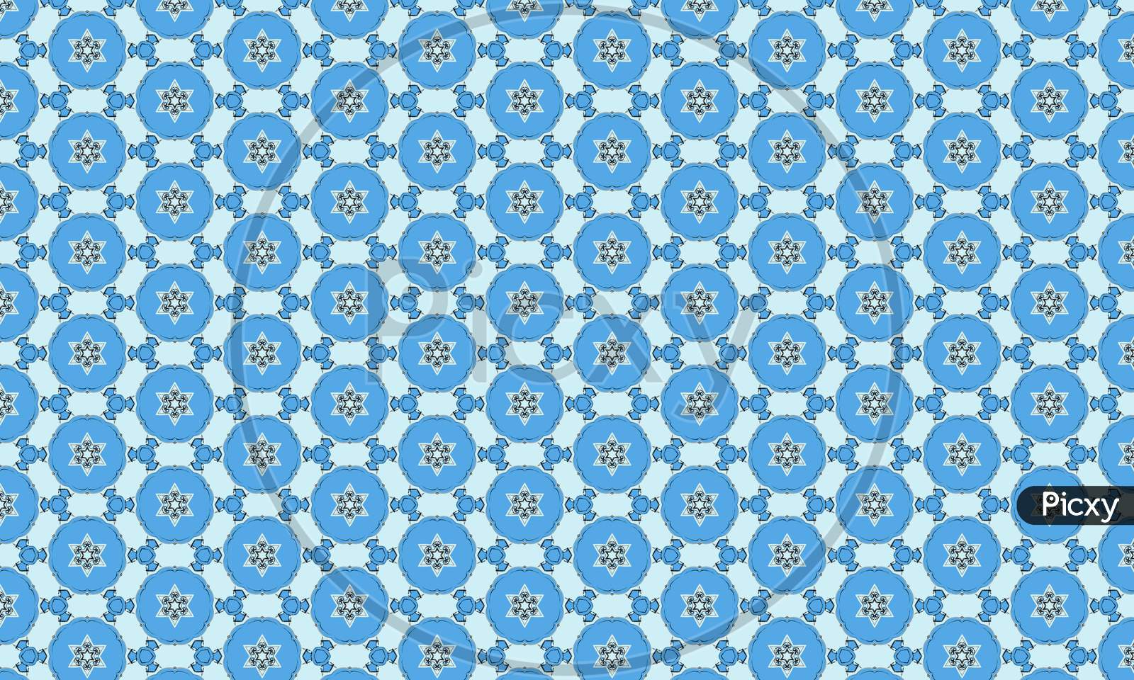 A seamless beautiful pattern with geometric pattern