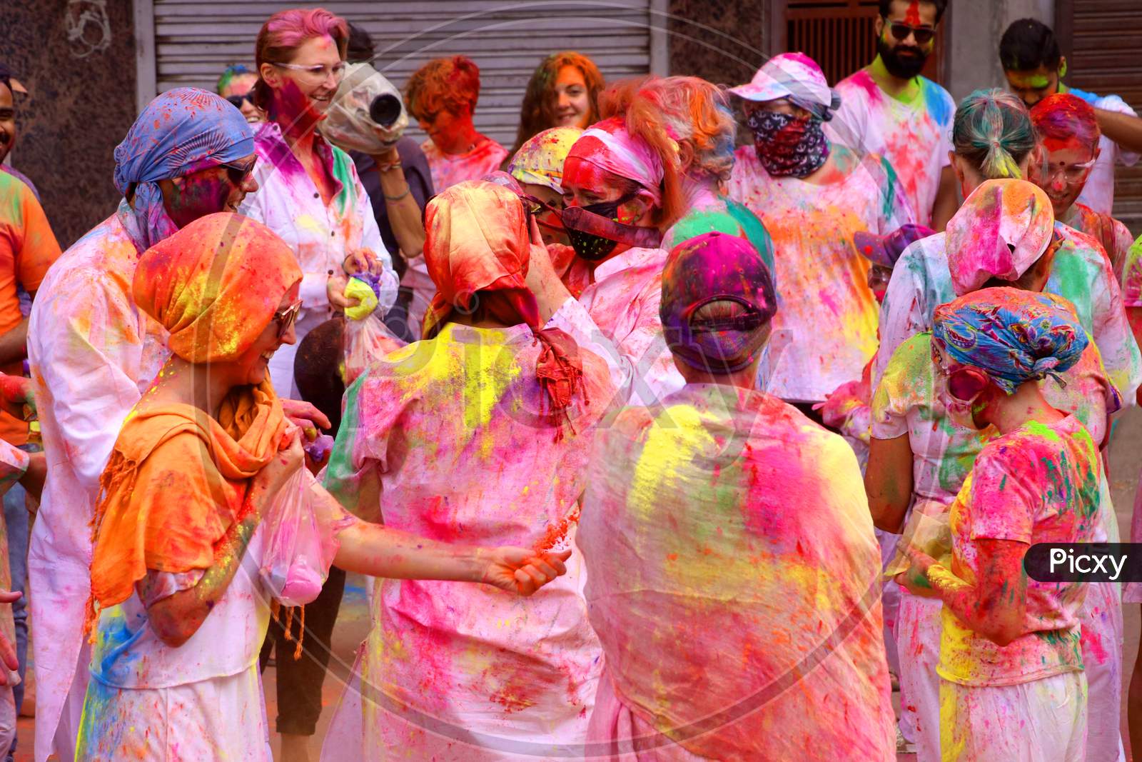 Holi The Spring Festival Of Colours.