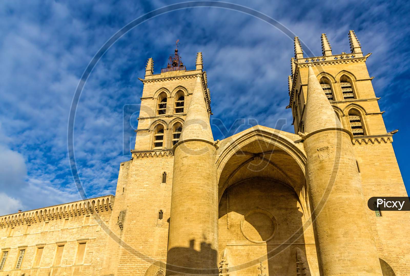 Montpellier Cathedral Of Saint Pierre - France, Languedoc-Roussi