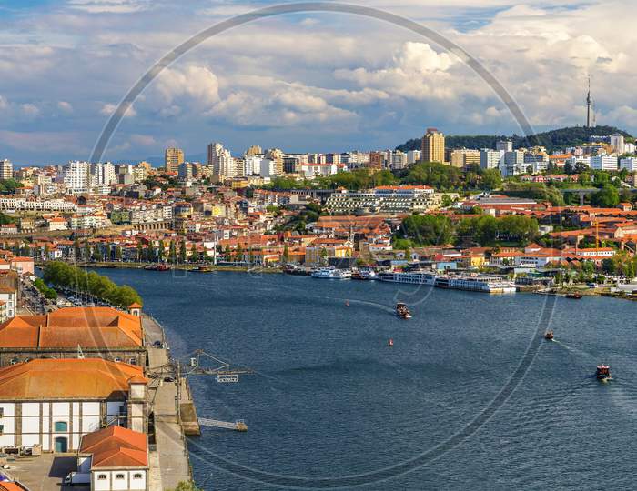 Panorama Of Porto And The Douro River - Portugal
