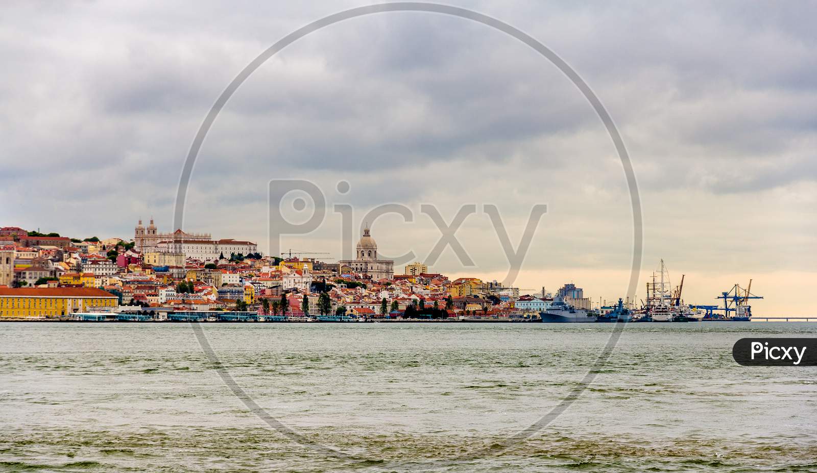 Panorama Of Lisbon From Almada - Portugal