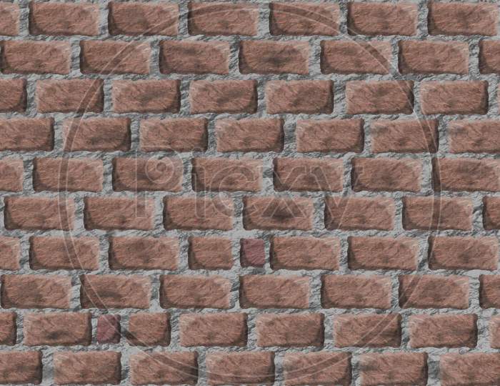 Brick wall Or Seamless Pattern