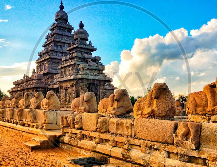 Marvellous Shore Temple in Mahabalipuram