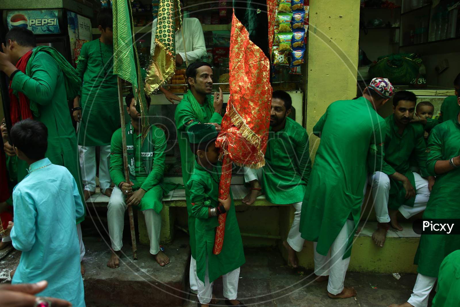 Muharram Mourning's  by Devotees At Ajmer Sharif Dargah, Ajmer, Rajasthan