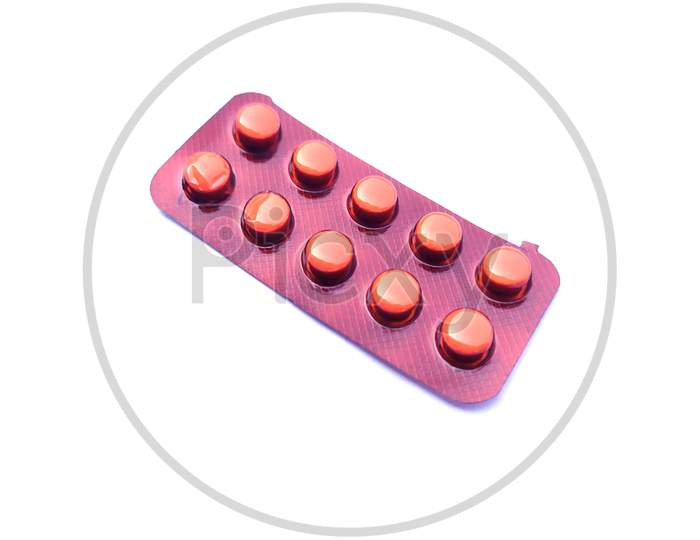 Pile of colorful medicine pills on black background. Medical, healthcare or pharmacy concept