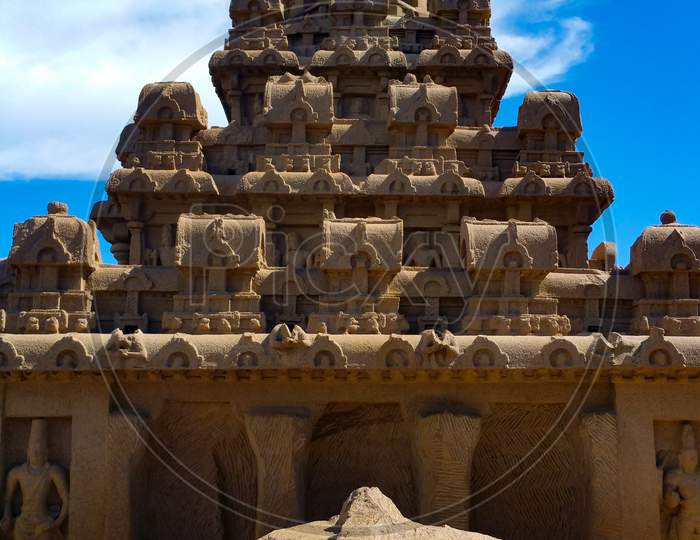 Five Rathas temple in Mahabalipuram