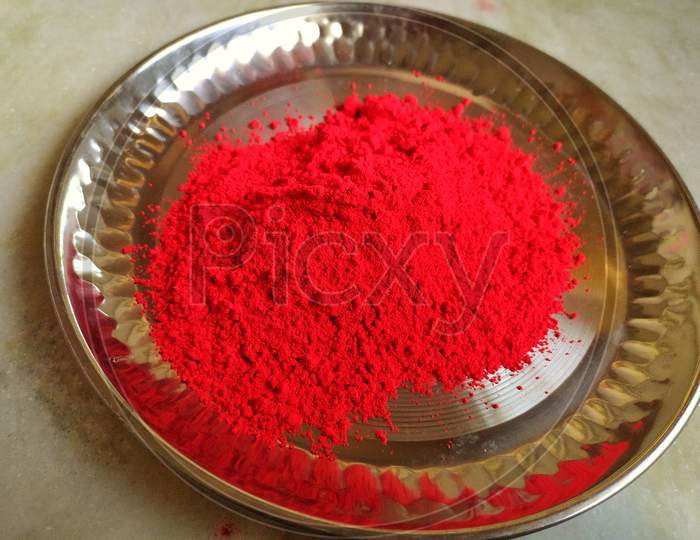 Colour powder for holi celebration.