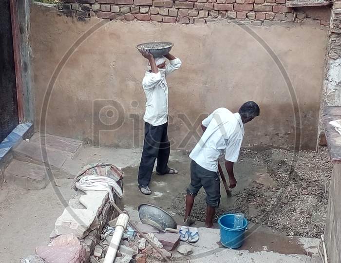 making a house work of men