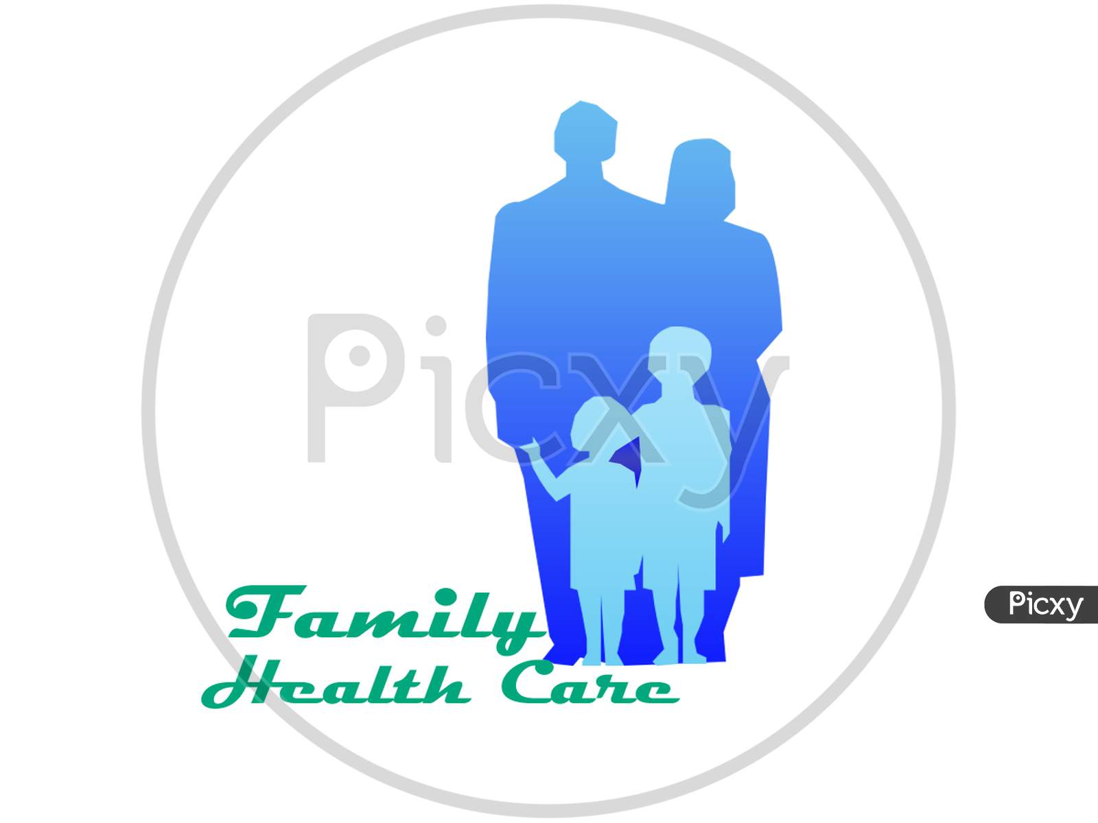 A family heath care logo