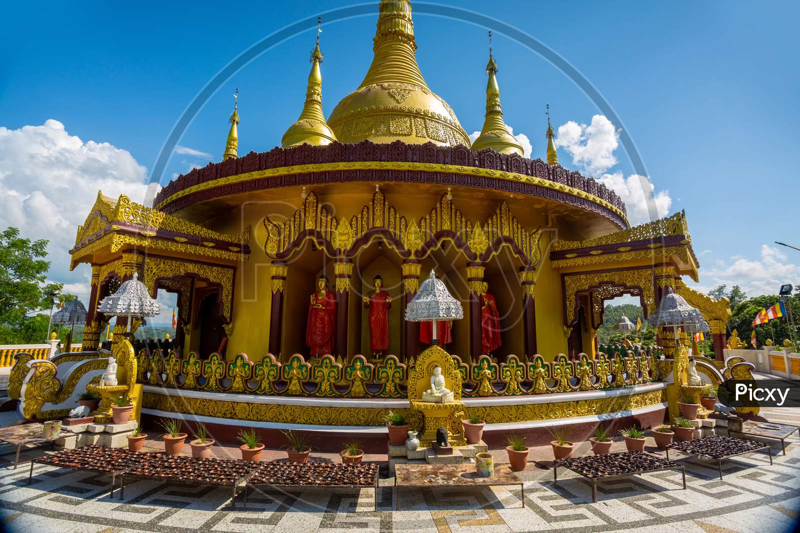 Image Of Bangladesh October 14 2019 Idols Of Buddhist Monks Can Be