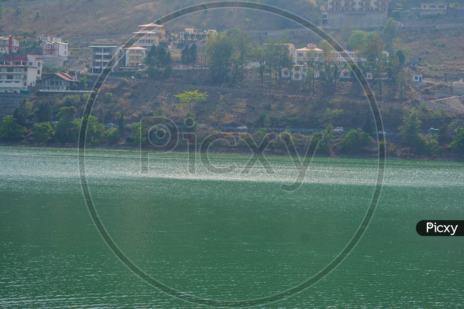 Beautiful Bhimtal Lake is a lake in the town of Bhimtal, in the Indian state of Uttarakhand