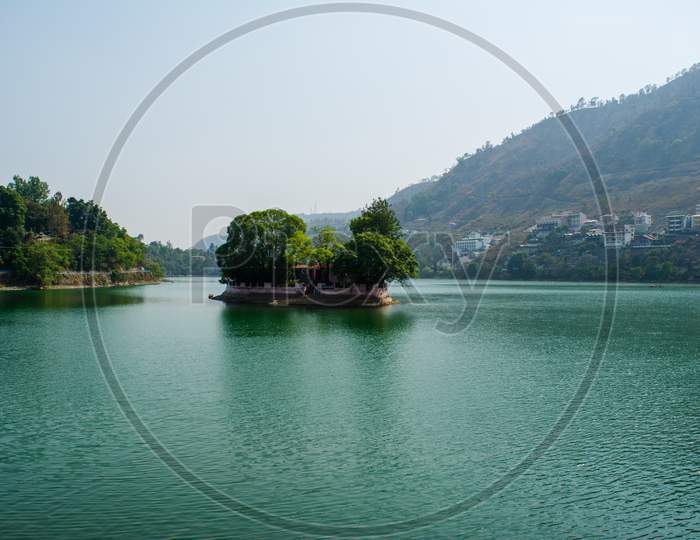 Beautiful Bhimtal Lake is a lake in the town of Bhimtal, in the Indian state of Uttarakhand