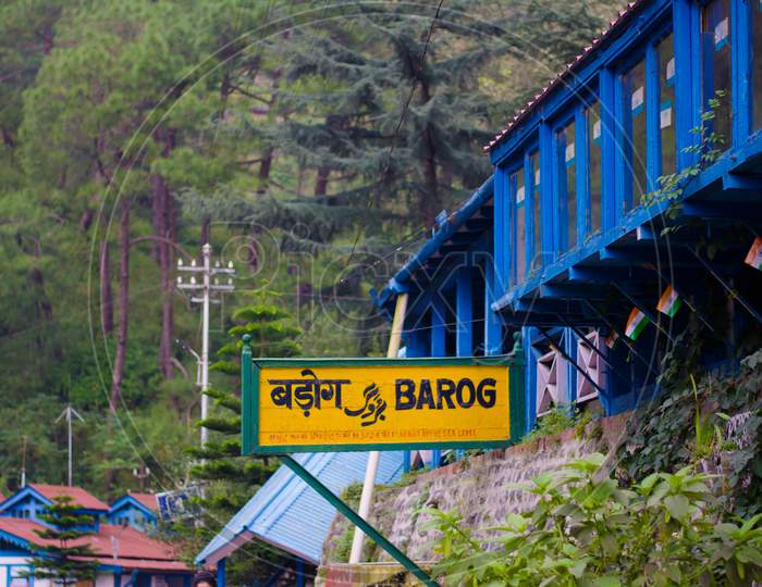 Barog railway, The station lies on UNESCO World Heritage Site Kalka–Shimla Railway.