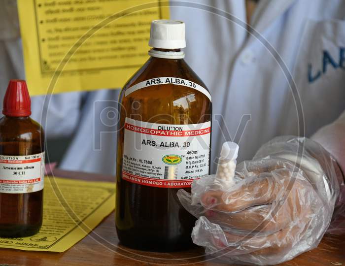Homeopathic medicine 'Arsenicum Album 30' is being distributed free of cost to increase immunity against Novel Coronavirus (COVID-19) under the direction of the Ministry of AYUSH, Government of India and with the approval of the Central Council of Homeopathy.
