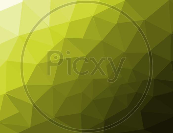 Low Polygons And Triangles Abstract Background Illustration