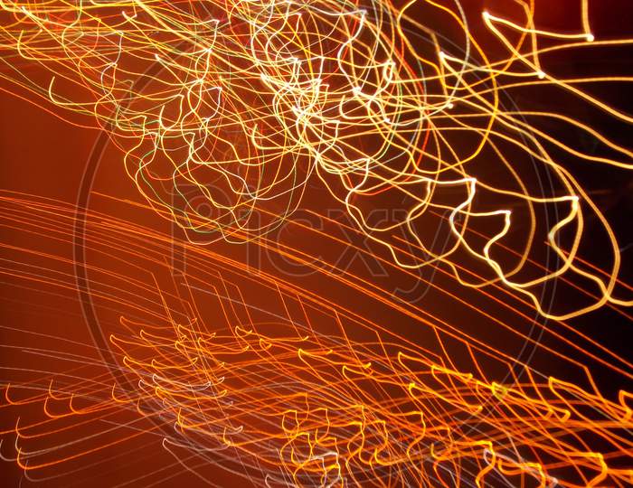 abstract light movement