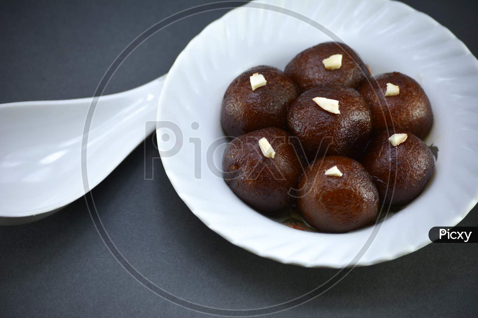 Indian Dessert or Sweet Dish Gulab Jamun