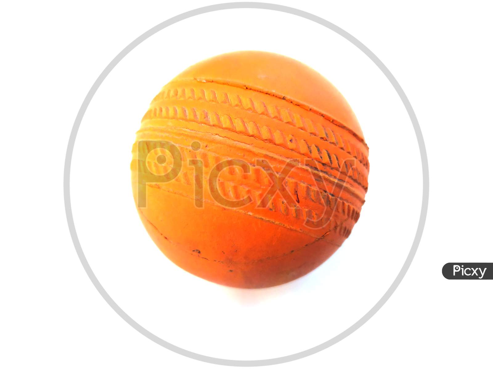 Orange 2024 rubber ball