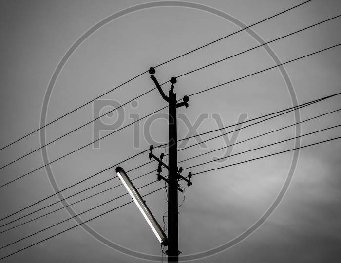 Electric post