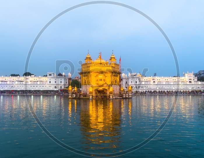 The Harmindar Sahib, also known as Golden Temple Amritsar