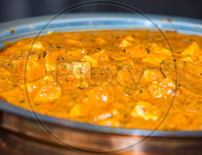Shahi Gravy Paneer, Delicious Indian Food, Background
