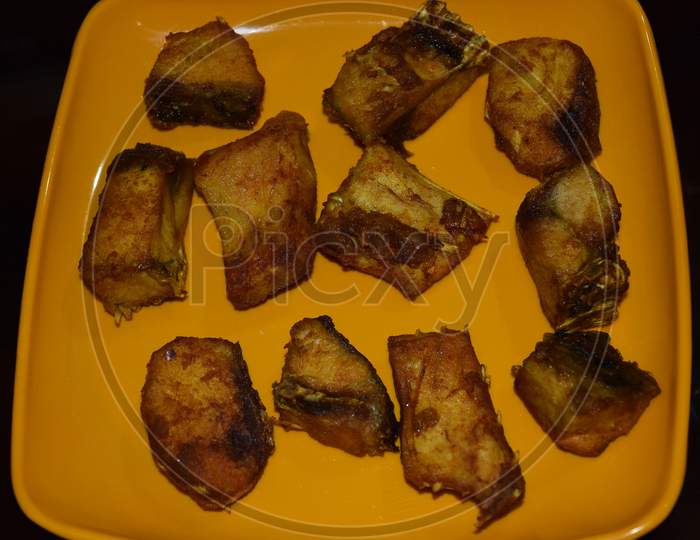 Bengali dish - Rohu Fish Fry