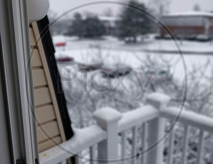 Winter click from balcony.