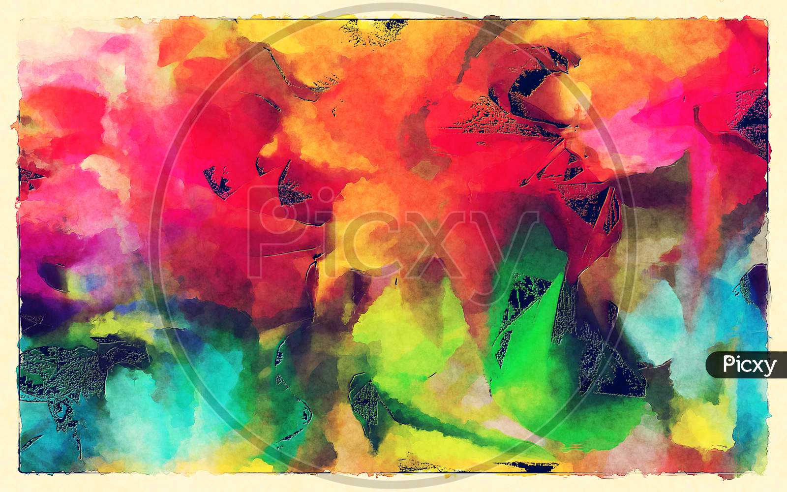 Abstract modern painting.digital modern background.colorful texture.digital background illustration.Textured background
