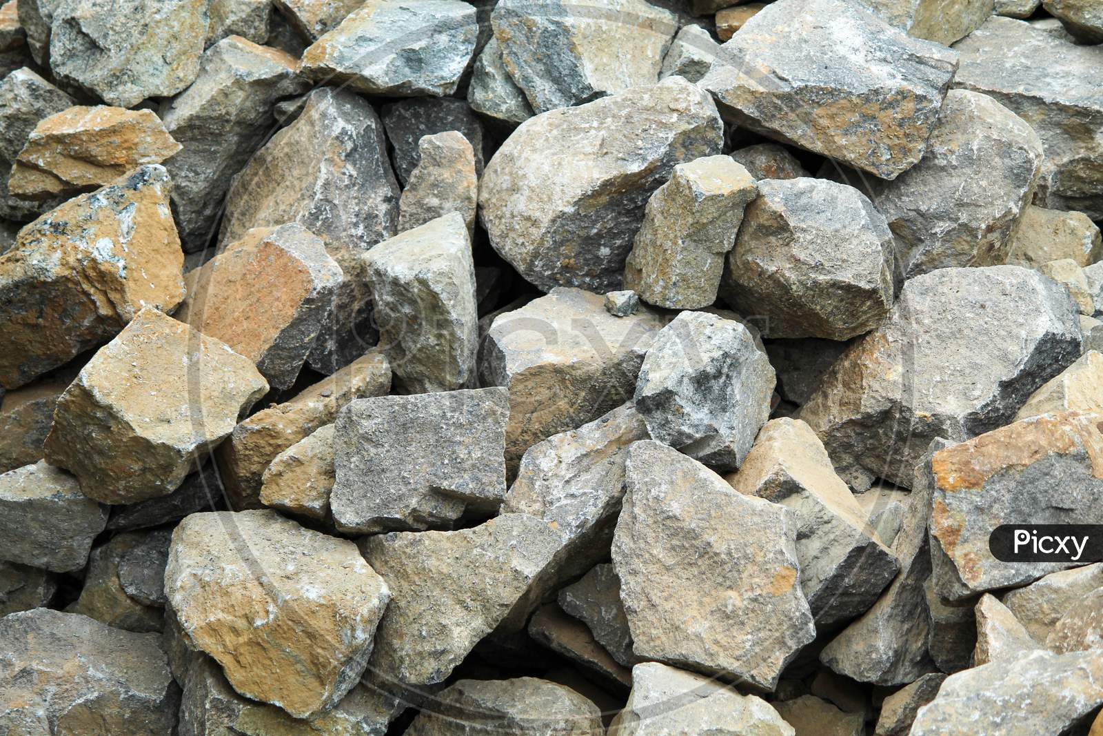 Pile Of Heavy Rocks