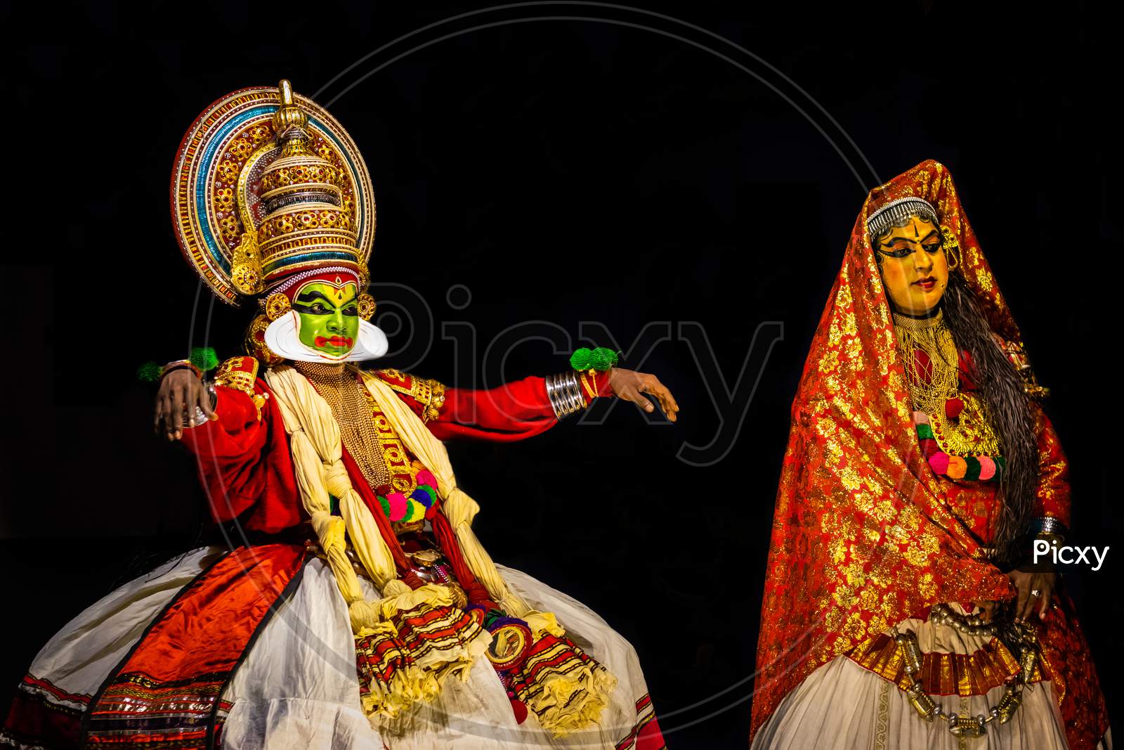Kathakali Kerala Classical Dance Expression