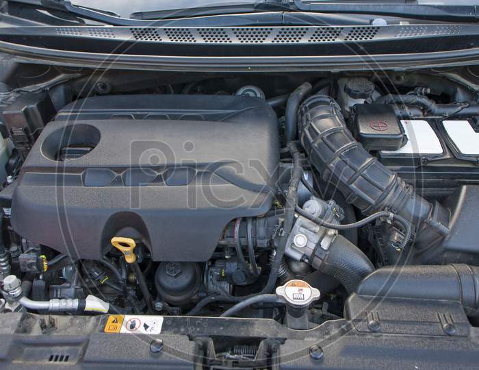 Engine And All Other Parts Of The Car