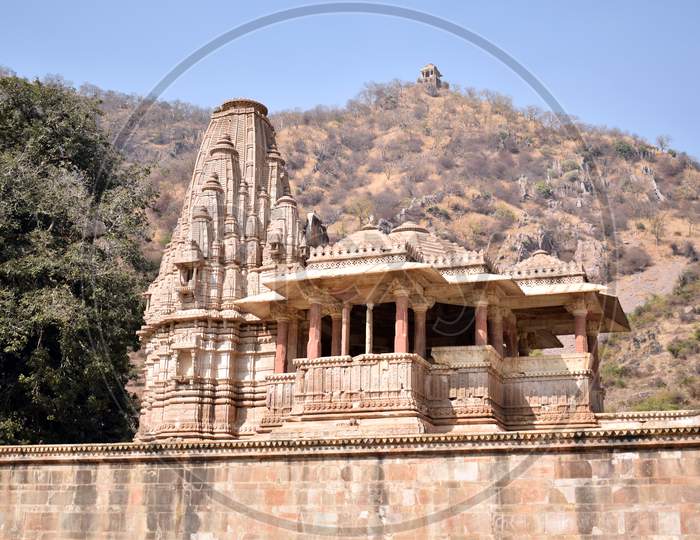 Ancient Gopinath Temple at Bhangarh, Rajasthan, India.