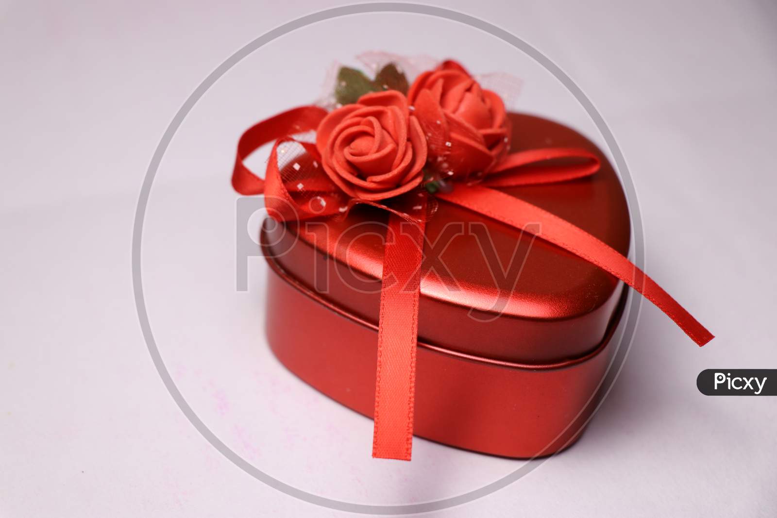 Valentines Day Gift Box For Him Or Her With Gift Ribbon