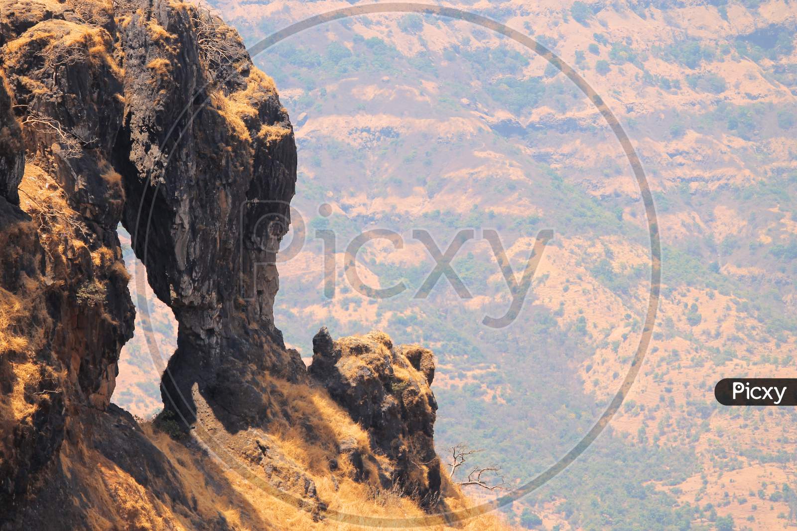 Elephant's head Point in Mahabaleshwar