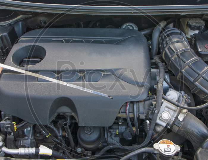 Engine And All Other Parts Of The Car