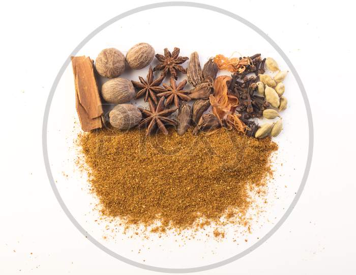 Aroma Spice Mix powder with cardamom cinnamon