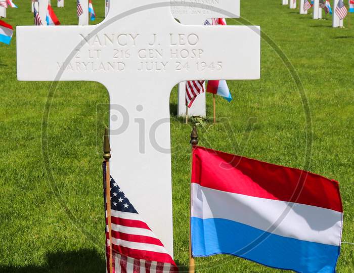 One Woman Is Buried At The Luxembourg American Cemetery And Memorial