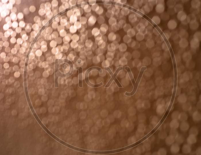 Abstract Of Blurry Or Defocused Spores