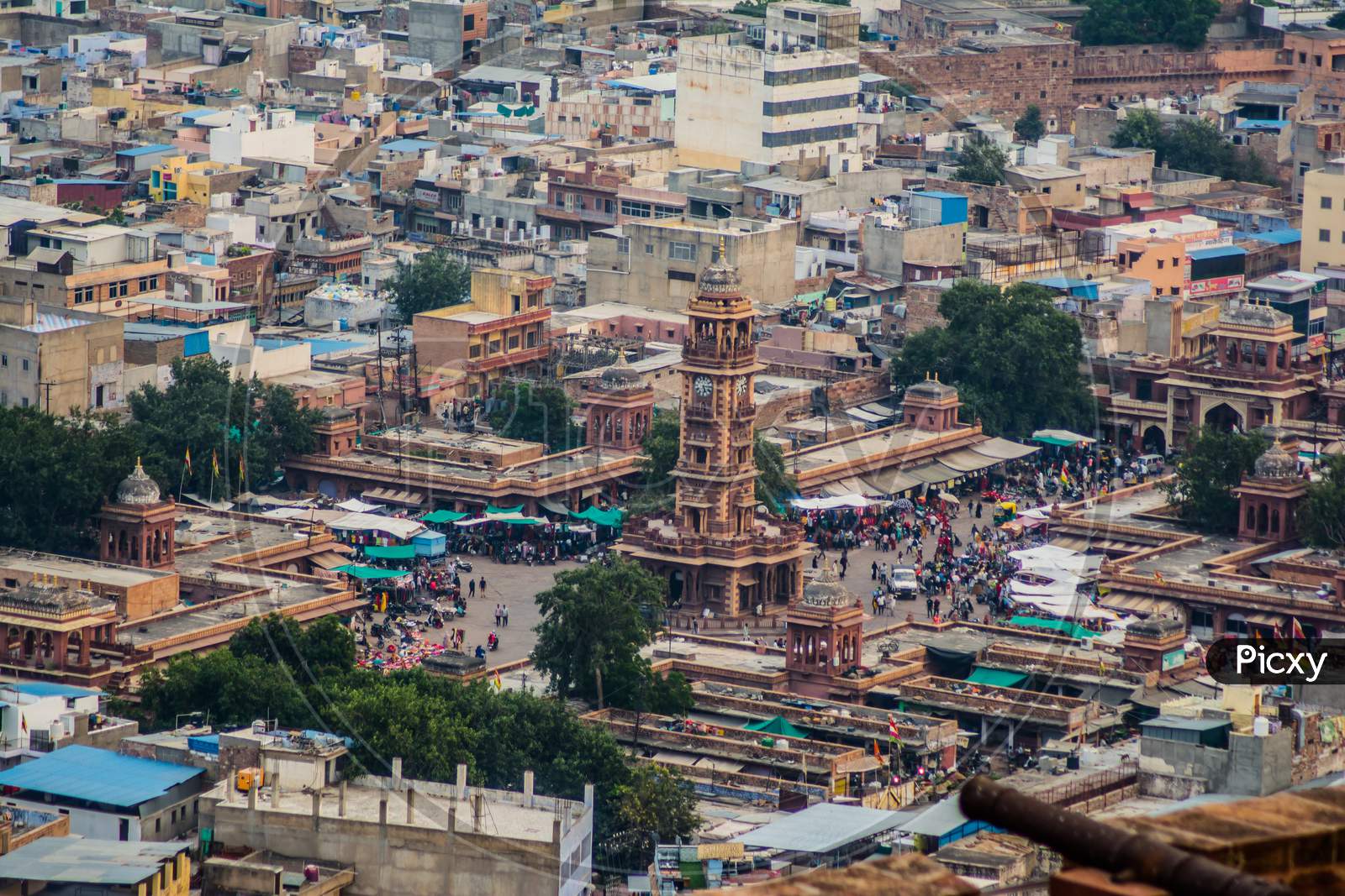 Ghanta Ghar (Clock Tower) & Sadar Market Jodhpur Rajasthan