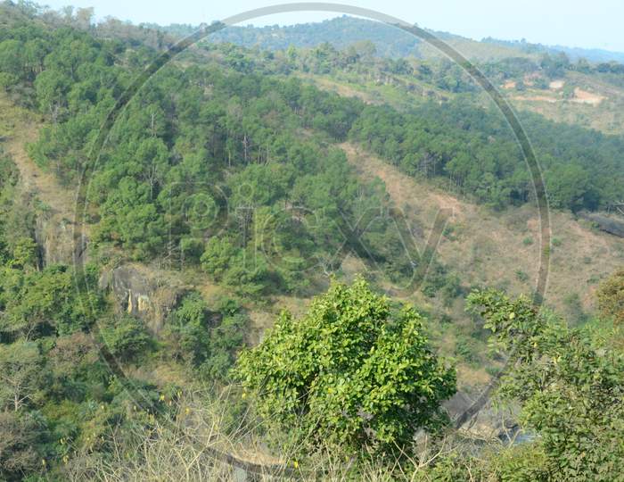 Beautiful Natural landscape view Himachal Pradesh India
