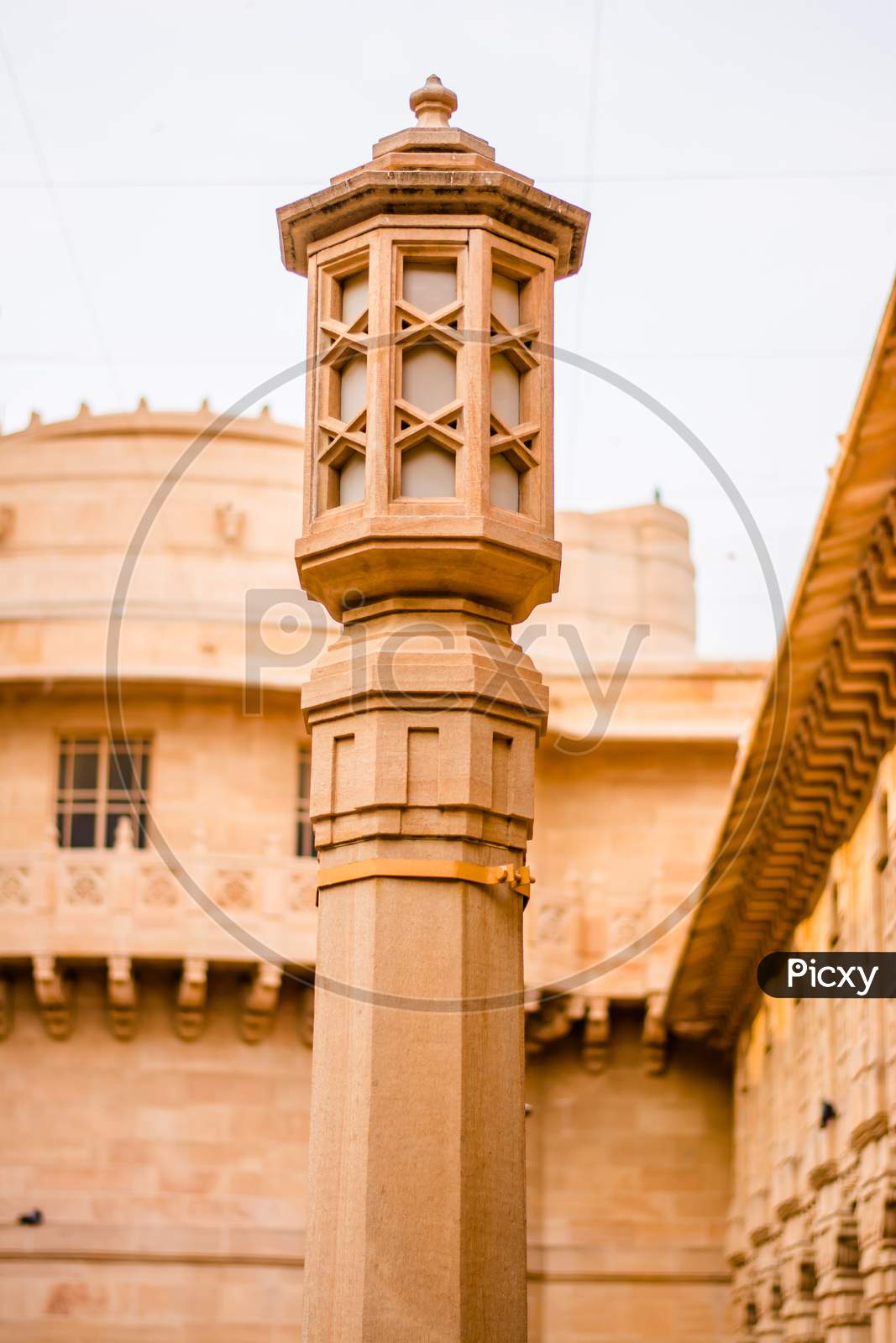 Light Poll of Umaid bhawan palace jodhpur