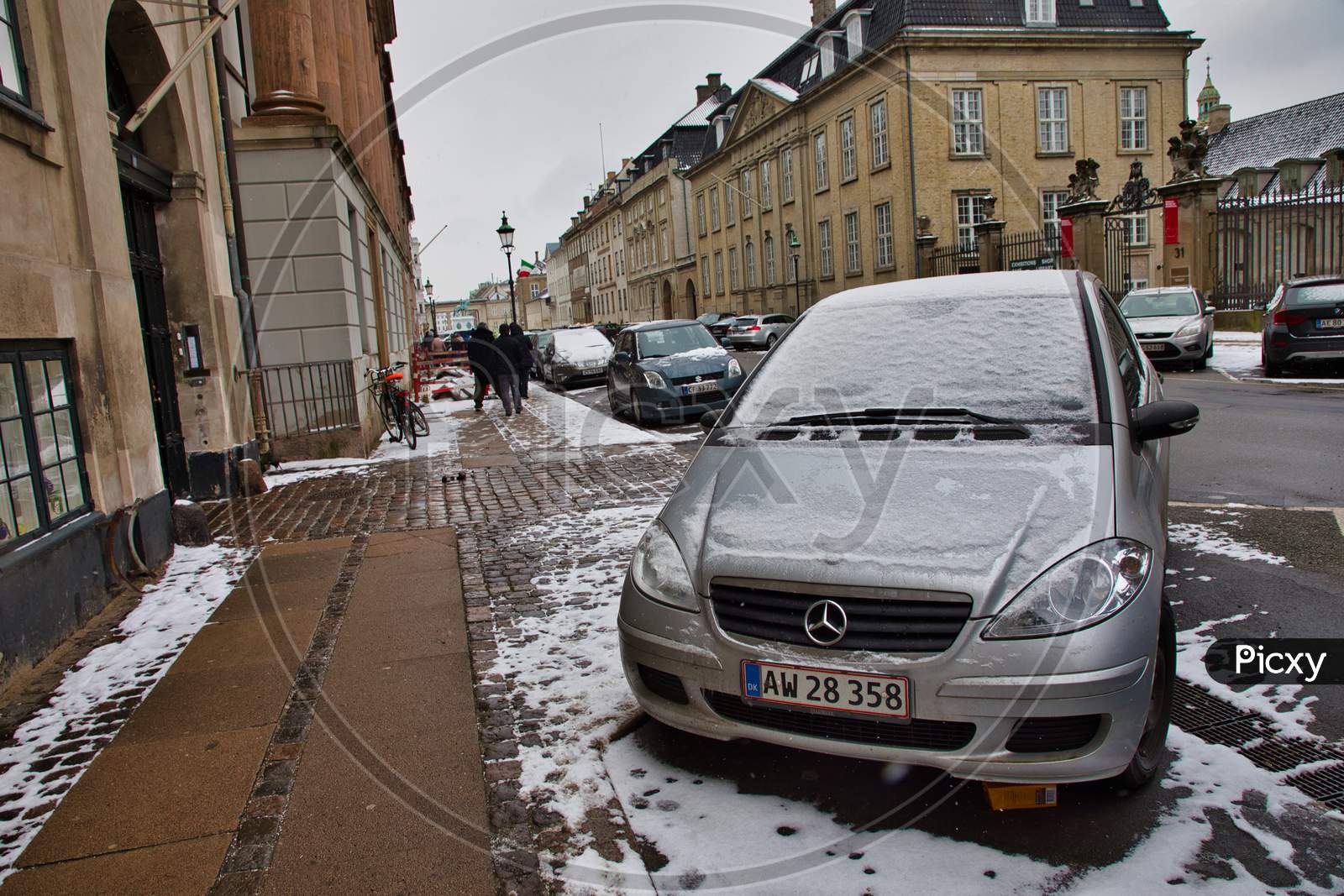 COPENHAGEN/DENMARK - 06th Feb, 2018 : Business Luxury Car, Mercedes Benz.